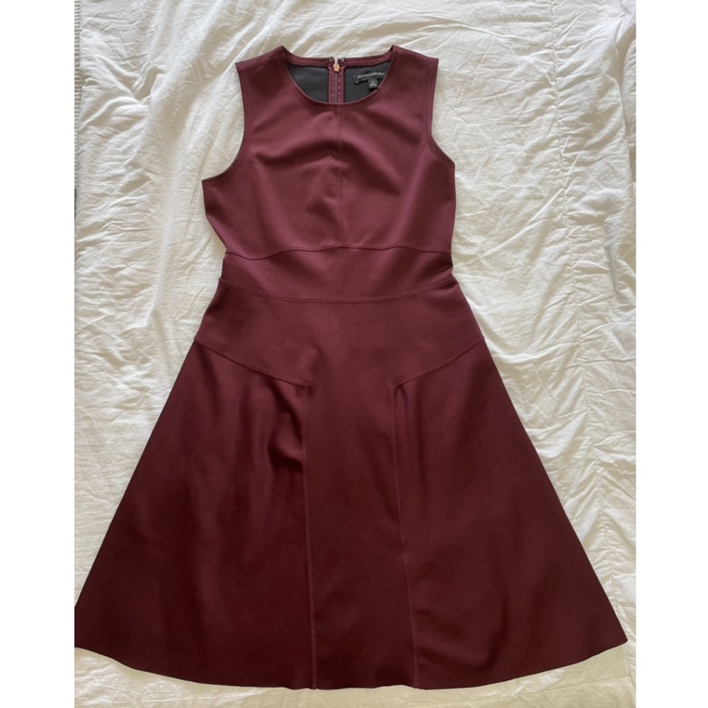 Banana Republic Burgundy dress size 2
